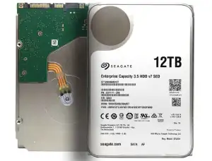 HDD SATA 12TB SEAGATE 256MB 6G 7.2K 3.5" - ST12000NM0127 - Φωτογραφία