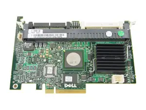 RAID CONTROLLER DELL PERC 5I 256MB/INT/3GB/2CHx4 INT - Φωτογραφία