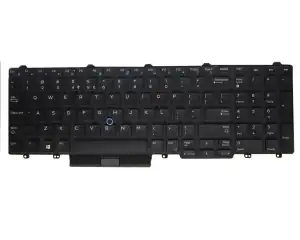 DELL LATITUDE E5550 E5570 E6420 KEYBOARD US BL NEW - Φωτογραφία