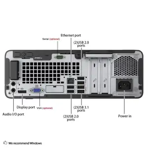 HP Prodesk 600 G5 SFF Core i3 8th & 9th Gen a