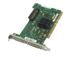 SCSI CONTROLLER HP-LSI 22320 ULTRA-320 64BIT PCI-X - Photo