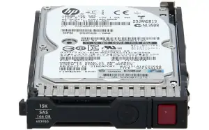 HP 146GB SAS 6G 15K SFF HDD for G8-G10 Servers 653950-001 - Φωτογραφία