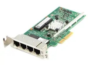 NIC ETH HP 331T 1GB QUAD PORT PCIe LP 649871-001-LOW - Photo