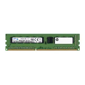 4GB HP PC3L-12800E DDR3-1600 2Rx8 CL11 ECC UDIMM 1.35V - Φωτογραφία