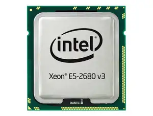 CPU INTEL XEON 12C E5-2680V3 2.5GHz/30MB/9.6G/120W LGA2011-3 - Photo