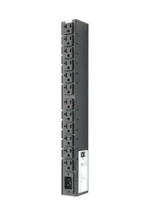 PDU 12-OUTLETS COMPAQ, 12XC13, 220-240V, 1PH, 16A, 1U MENEKE - Φωτογραφία