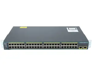 Cisco Catalyst 2960 48 10/100 + 2 1000BT LAN Base  WS-C2960-48TT-L - Φωτογραφία