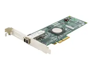 HBA FC 4GB HP EMULEX FIBER CHANNEL SINGLE PORT PCI-E - Photo