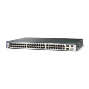 SWITCH ETH 48P 1GBE RJ45 & 4xSFP CISCO CATALYST 3750G ENHANC - Photo