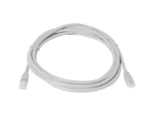 PATCH CORD UTP CABLE CAT6E 0.5M GREY NEW - Photo