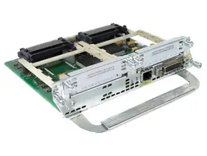 MODULE CISCO ETHERNET  NM-1E2W 1P ETH/ 2 WIC Slots - Photo