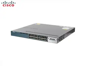 SWITCH ETH 24P 1GBE CISCO C3560X POE 1x715W PSU 2xFAN - Photo