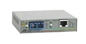 MEDIA CONVERTER ETH 100TX/Rj45 to 100FX/SC ALLIED TELESIS - Photo