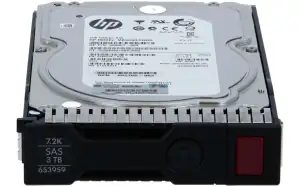 HDD SAS 3TB HP 6G 7.2K 3.5 653959-001 653959-001 - Φωτογραφία