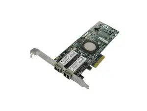 HBA FC 4GB IBM LPE11002 FIBER CHANNEL DUAL PORT PCIe - Photo