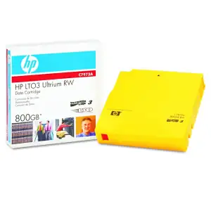 HP LTO-3 800GB RW Data Cartridge C7973A - Φωτογραφία