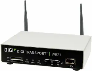 ROUTER DIGI TRANSPORT W21 2xANTENNA/2xNIC - Photo