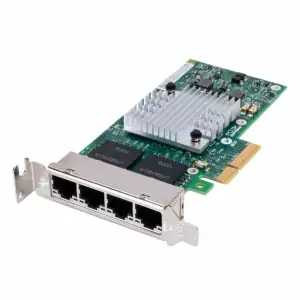 HP NC365T 1Gb 4-Port PCI Ethernet Adapter (LP)  593743-001-LOW - Φωτογραφία