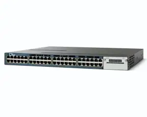 SWITCH ETH 48Px1GBE CISCO 3560X FULL PoE LAN BASE 2xPSU 1100W WS-C3560X-48PF-L-2PSU - Photo