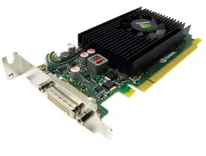 VGA 1GB NVIDIA QUADRO NVS-315 DDR3 DMS-59 PCI-EX LP - Photo
