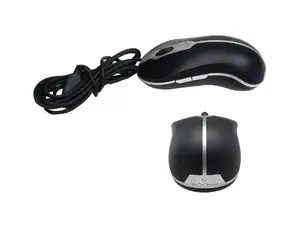 MOUSE DELL OPTICAL BLACK/SILVER USB - Photo