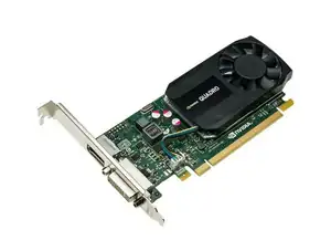 VGA 2GB GDDR3 NVIDIA QUADRO K620 DPORT/DVI PCI-E - Φωτογραφία
