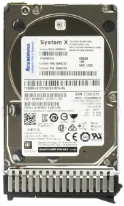 600GB 10K 12Gbps SAS 2.5in G3HS 512e HDD  00NA241 - Φωτογραφία