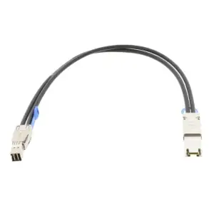 HP 0.5M External Mini-SAS HD to Mini-SAS Cable 717427-001 - Photo