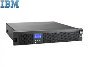 UPS 2200VA IBM 2U RACK BLACK 110VAC LINE INT NEW BATTERY GA - Photo