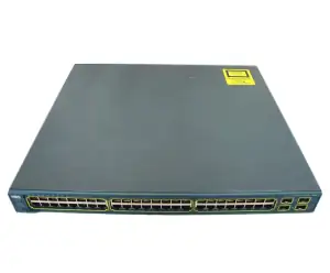 SWITCH 48P 1GBE CISCO 3560-G 4xSFP IP-B WS-C3560G-48PS-S - Φωτογραφία