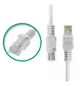 PATCH CORD UTP CABLE CAT6E 2M GREY NEW - Φωτογραφία