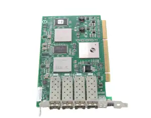 HBA FC 4GB LSI LOGIC 7404XP-LC FIBER CHANNEL QUAD PORT PCI-X - Photo