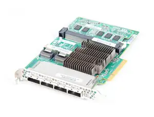 RAID CONTROLLER HP P822-2GB FBWC 6GB DUAL-PORT SAS 643379-001 - Φωτογραφία