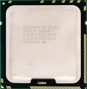 Intel E5630 2.53GHz 4C 12M 80W E5630 - Photo