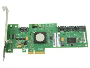 CONTROLLER HP/LSI 4 PORT SAS-SATA HBA - Φωτογραφία