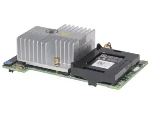 RAID CONTROLLER DELL PERC H710m 51MB/NO-BATT/PCIE/6GBPS/INTE - Photo