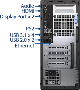 Dell Optiplex 7040 MT Core i5 6th Gen