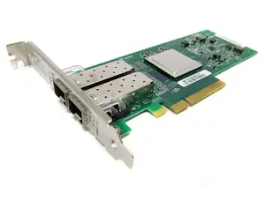 HBA FC 8GB DELL QLE2562 FIBER CHANNEL DUAL PORT PCI-E LP - Φωτογραφία