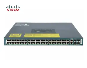 SWITCH ETH 48P 1GB CISCO WS-C4948 4XSFP 2XPSU NO RACKMOUNT KIT - Photo