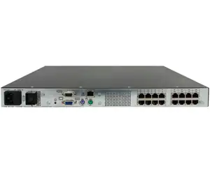 KVM HP 16 PORT IP OVER ETHERNET SWITCH EO1010