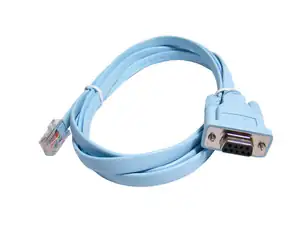 CABLE RJ45 TO DB9 FOR CISCO CONSOLE 72-3383-01 - Photo