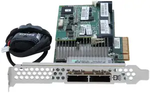 HP P421/2GB FBWC 6G 2x EXT SAS Controller 631674-B21 - Φωτογραφία
