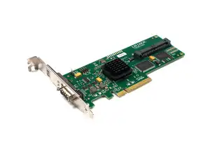 RAID CONTROLLER HP LSI SAS3442E 8 PORT 3GB PCI-E - Photo