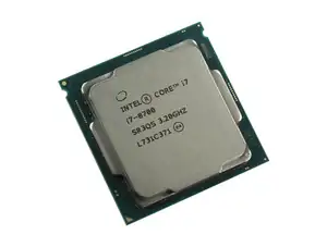 CPU INTEL I7 6C i7-8700 3.20GHz/12MB/8GT/65W LGA1151 - Photo