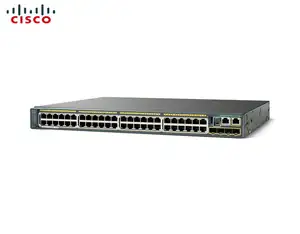 SWITCH ETH 48P 1GBE 4x1GBE SFP CISCO CATALYST 2960S POE+ 370W LAN Base - Photo