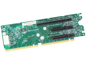 PCIE RISER CARD FOR HP DL380P G8 WITH CAGE - Φωτογραφία