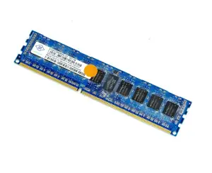 4GB NANYA PC3L-10600R DDR3-1333 2Rx8 CL9 ECC RDIMM LP 1.35V - Φωτογραφία