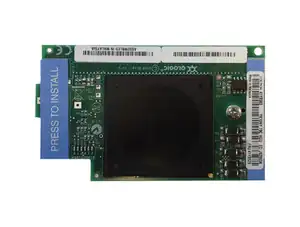 BLADE HBA FC 4GB IBM QLOGIC FIBER CHANNEL MEZZAZINE CARD - Photo