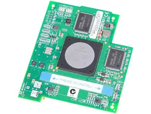 BLADE HBA FC 4GB IBM QLOGIC FIBER CHANNEL DUAL PORTS PCI-E - Photo