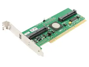 RAID CONTROLLER HP SAS HBA 8 INTERNAL PORT 64/133 PCI-X - Photo